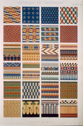 Ägyptisch Nr. 8, Tafel X, aus 